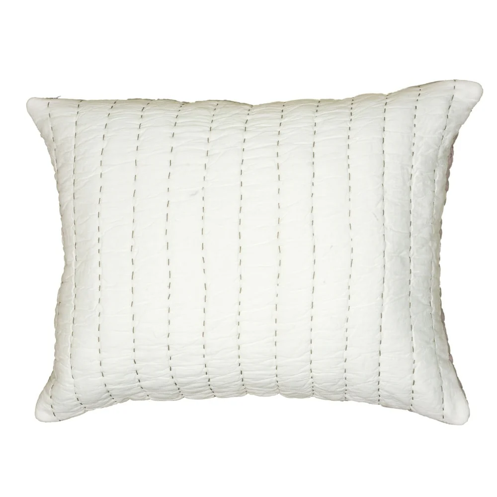 Rizzy Home Gracie Blossom Solid Reversible One Piece Sham