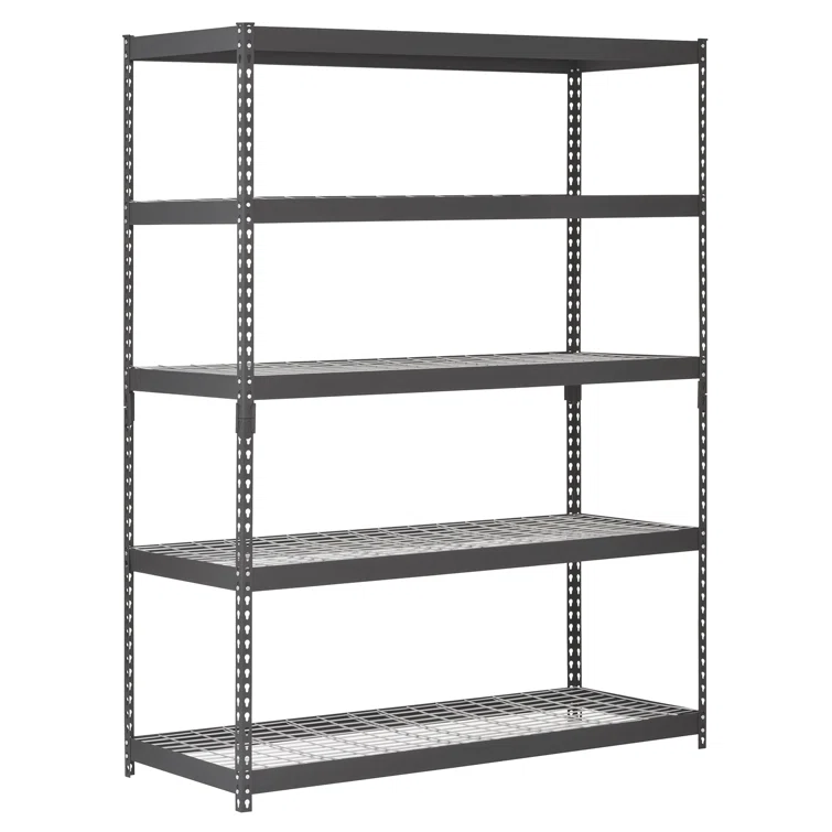 Steel Height -Adjustable Shelving Unit