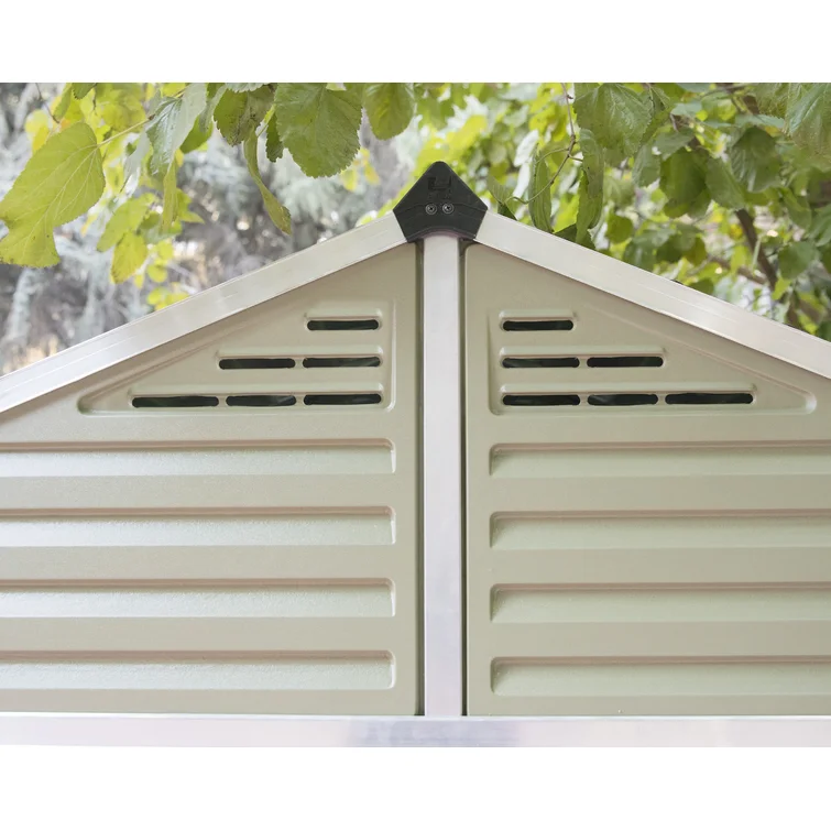 SkyLight 7 ft. W x 22 ft. D Plastic Storage Shed