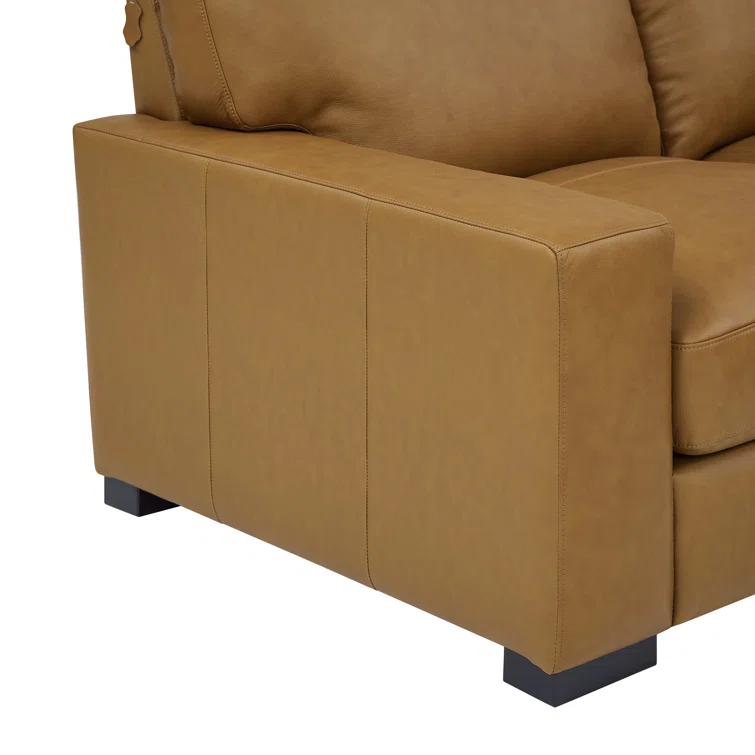 Antanisha 5 - Piece Leather Sectional