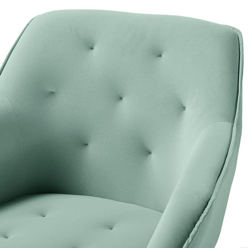 Jovida Velvet Tufted Office Chair