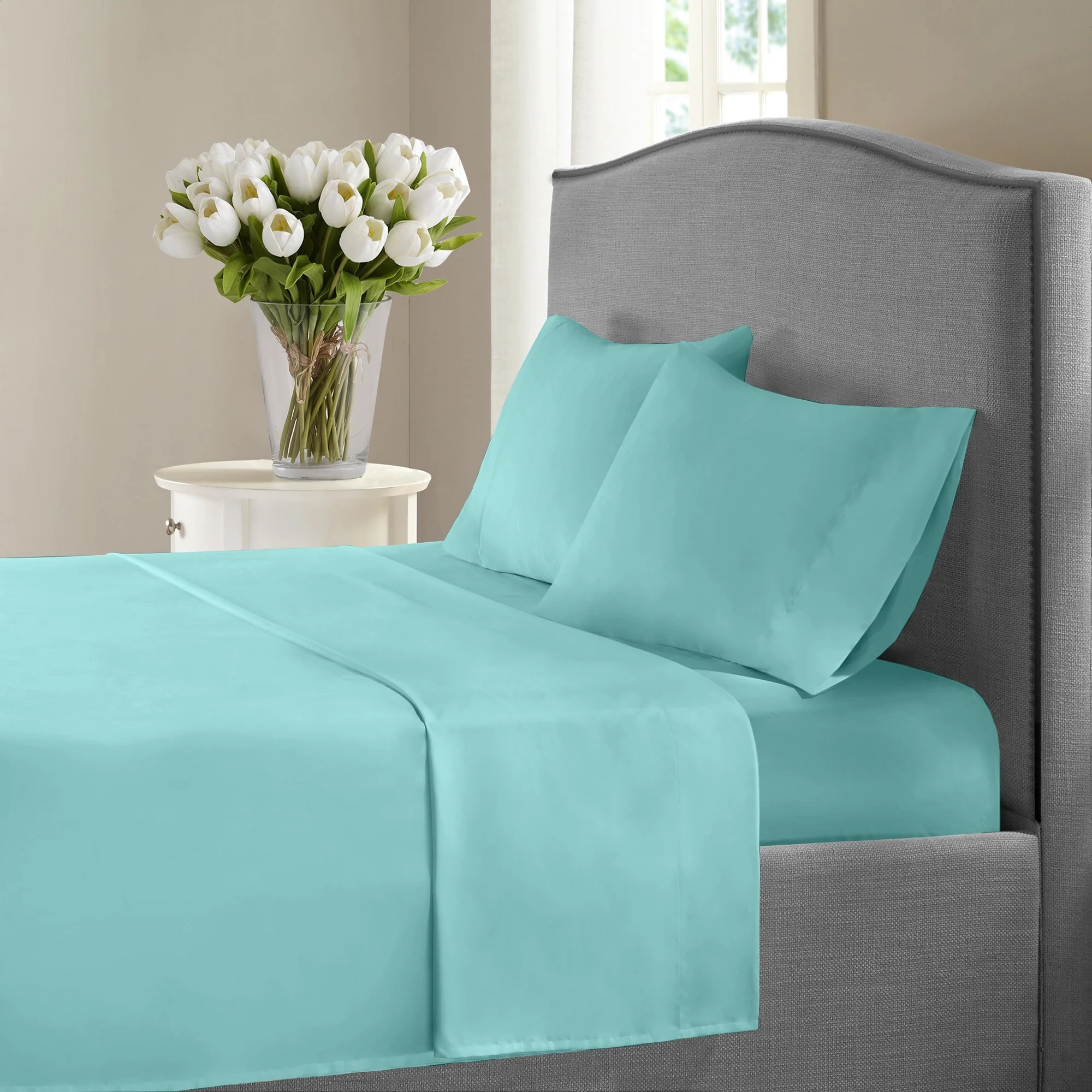 Gracewood Hollow Chavda 1200 TC Cotton Deep-pocket Luxury Sheet Set