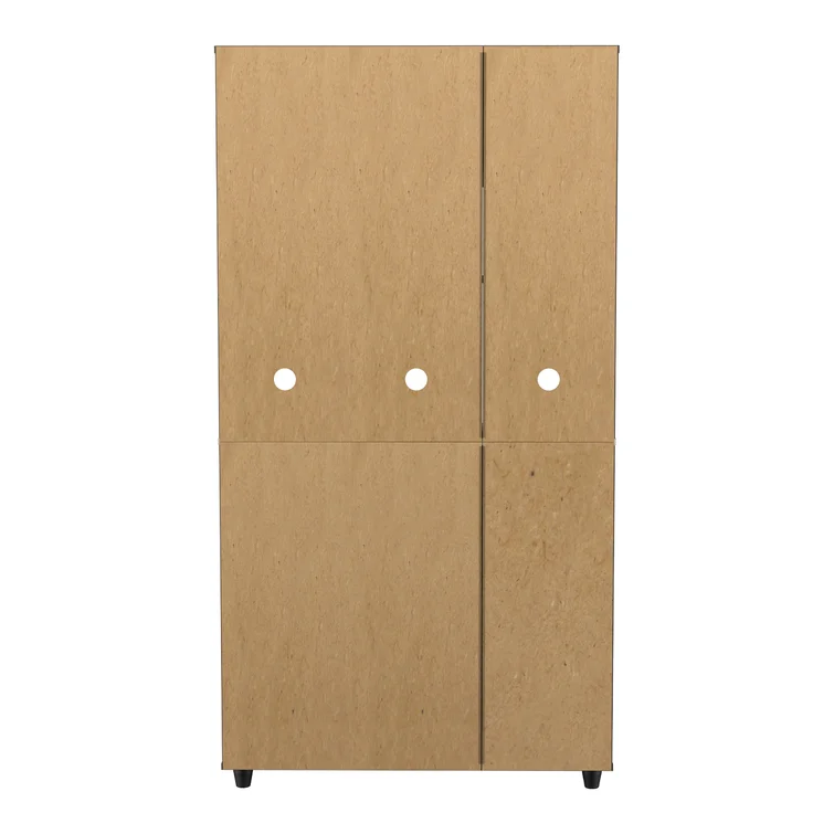 Kagishan Single Storage Cabinet ( 66.1'' H x 35'' W x 15.4'' D)