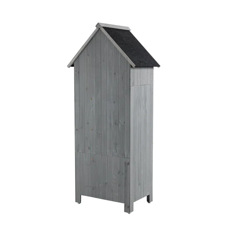 3 ft. W x 2 ft. D Tool Shed