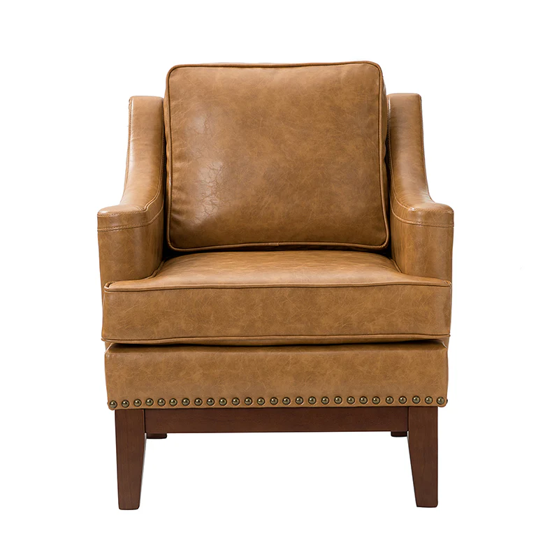 Christoph Vegan Leather Armchair