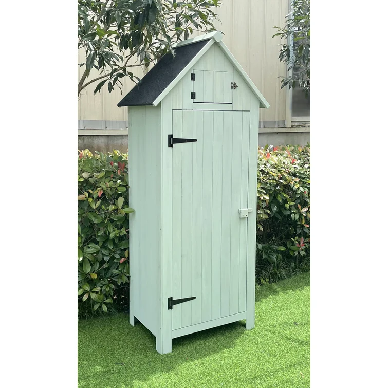 2 ft. 5 in. W x 2 ft D Solid Wood Storage Shed