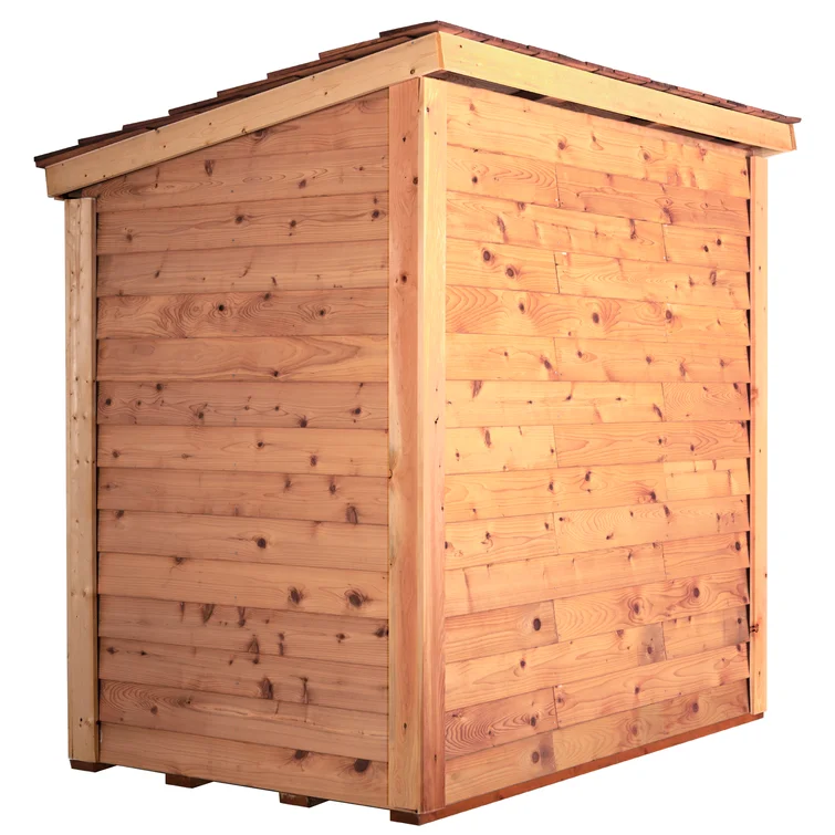 6 ft. W x 4 ft. D Solid Wood Lean-to Storage Shed