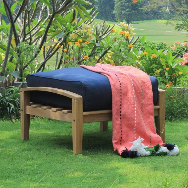 Summerton 7 Piece Teak Sofa Seating Group with Cushions
