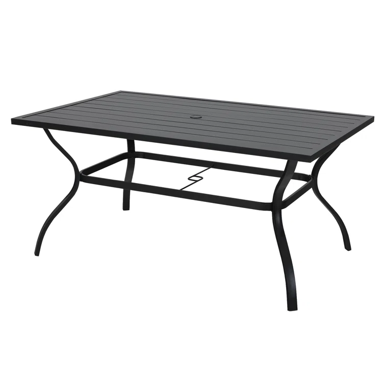 Alyah 6 - Person Rectangular Outdoor Dining Set
