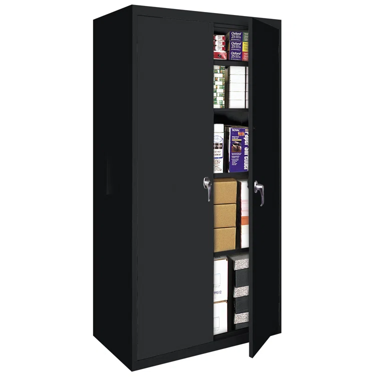 Steel Single Storage Cabinet ( 72'' H x W x 18'' D)