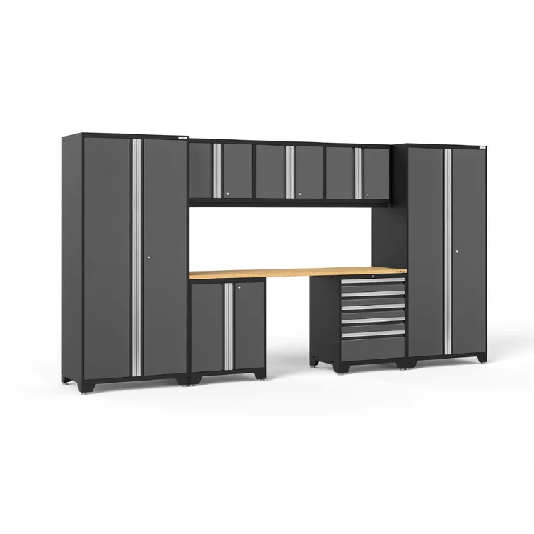 Pro Series 8 Piece Storage Cabinet Set NewAge Products