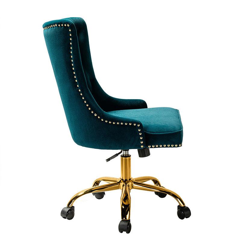 Adega Velvet Adjustable Office Chair