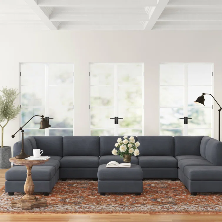 Barnum 10 - Piece Upholstered Sectional