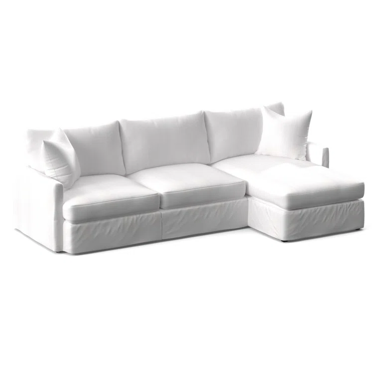 Kian 2 - Piece Slipcovered Sectional