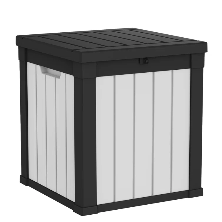 vbal Water Resistant Resin Lockable Deck Box