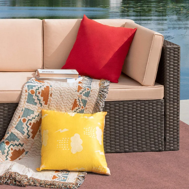 Chesterle 5 - Person Outdoor Seating Group with Cushions