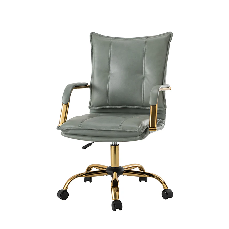 Michele Vegan Leather Task Accent Chair