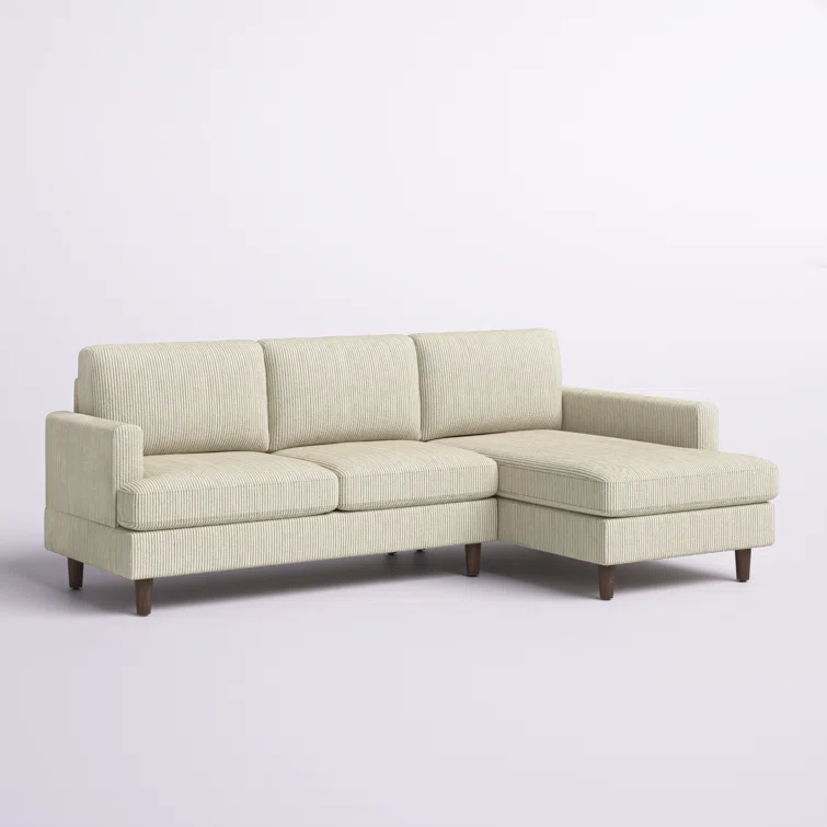 Aristotele 2 - Piece Corduroy Sectional