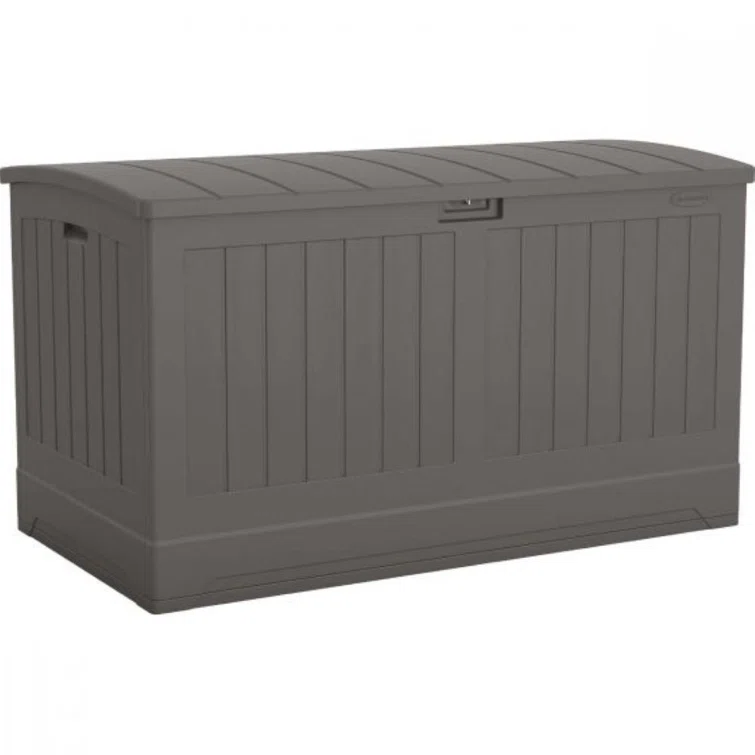 Suncast 200 Gallon Water Resistant Deck Box in Stoney