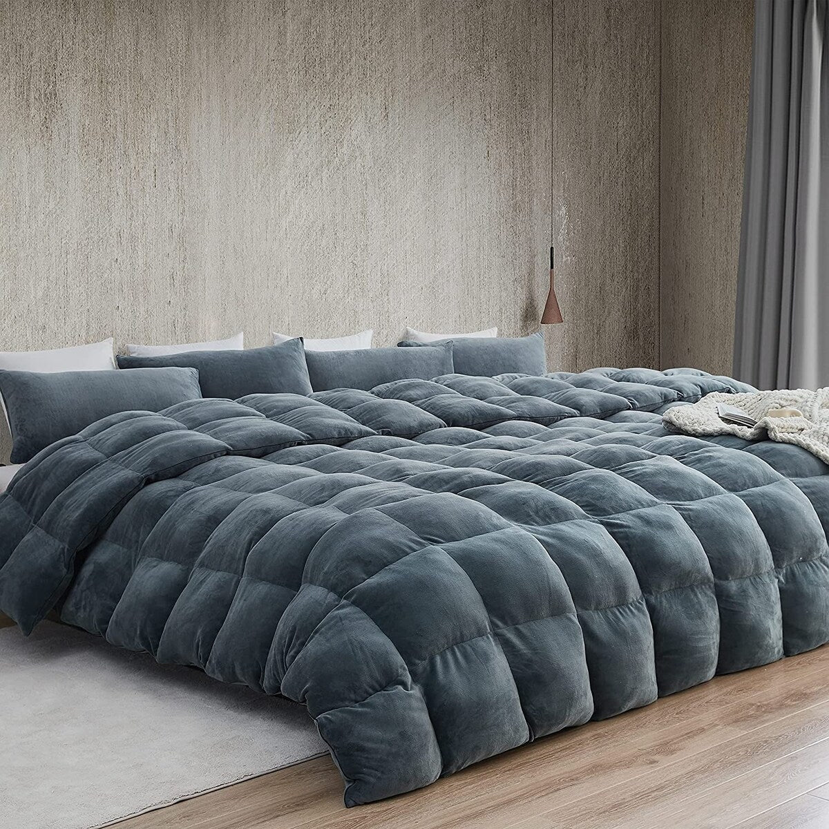 Boi He Thick® - Coma Inducer® Oversized Comforter Set - Moss Gray