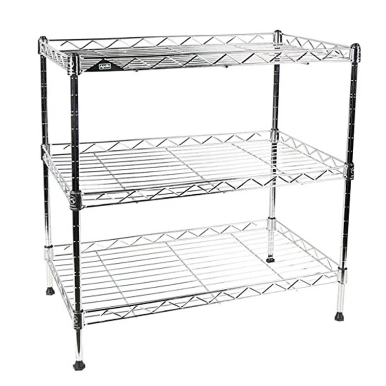 20'' W Metal Height -Adjustable Shelving Unit