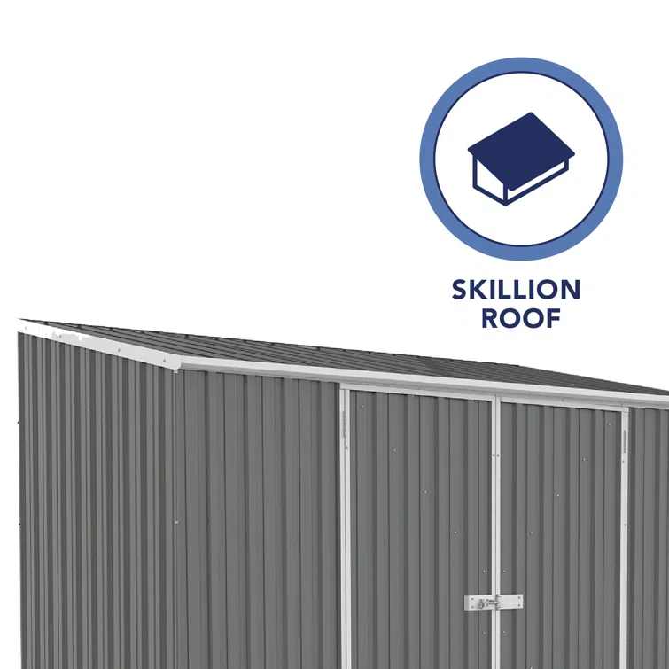 Space Saver 10 ft. W x 5 ft. D Metal Storage Shed
