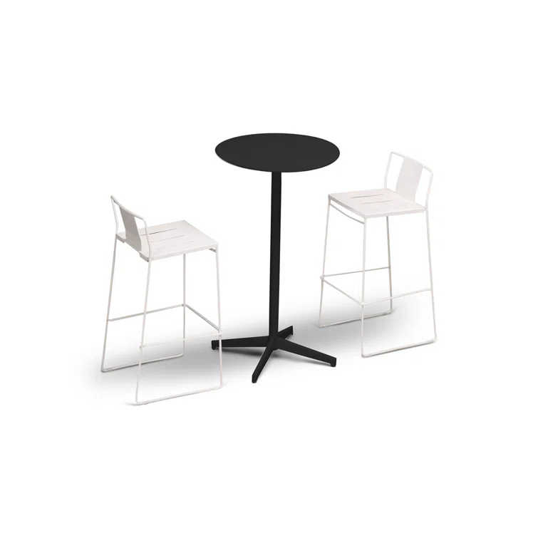 Avers 2 - Person Round Outdoor Dining Set
