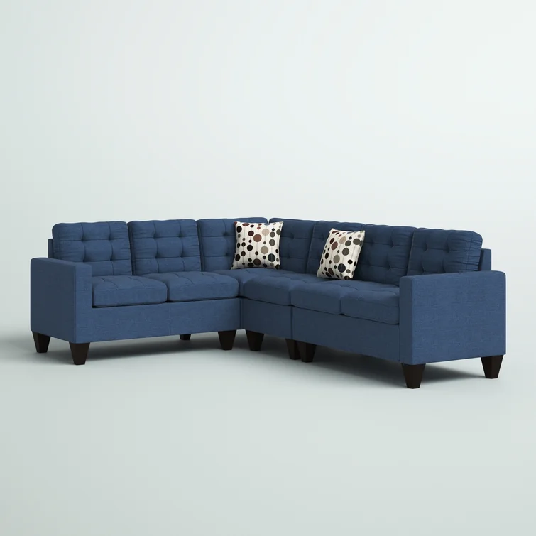 Bouldin Creek 4 - Piece Upholstered Sectional