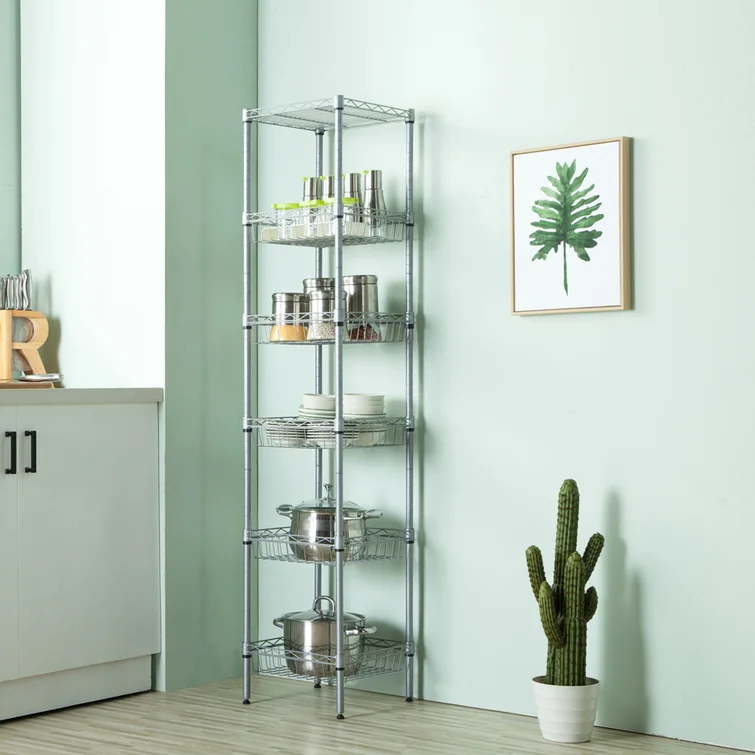 Alverson 13.39'' W Metal Shelving Unit