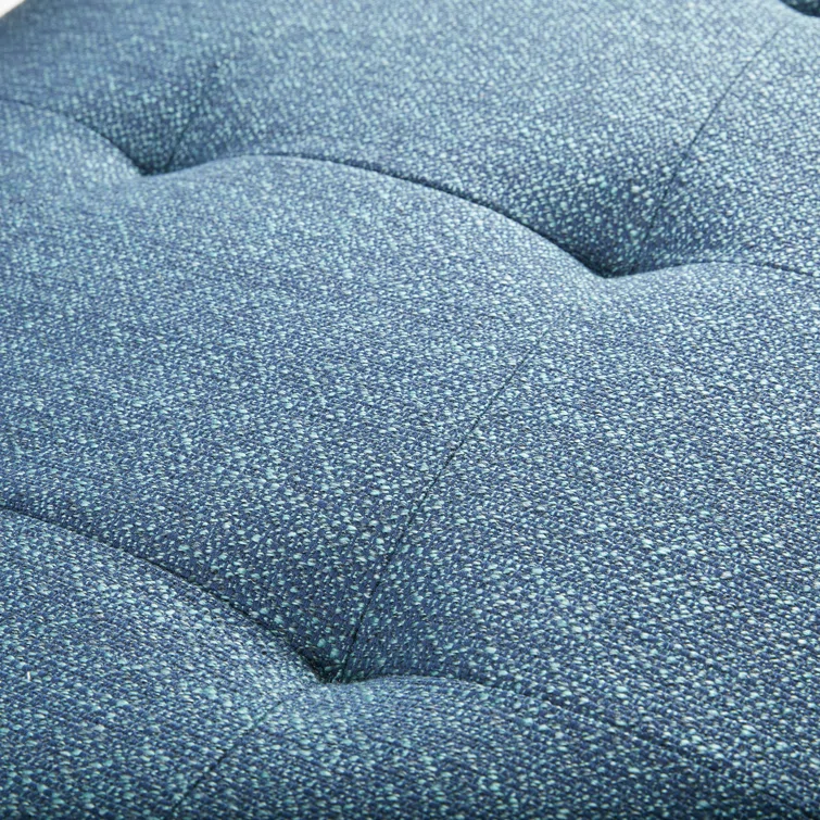Desi Retro Button Tufted Loveseat