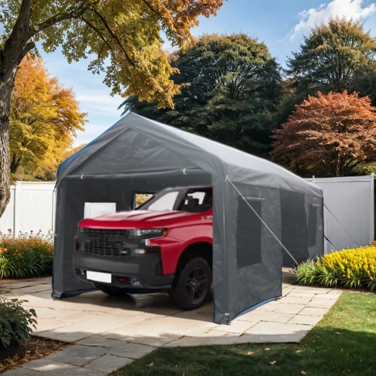 Heavy-Duty Outdoor Polypropylene Garage Shed