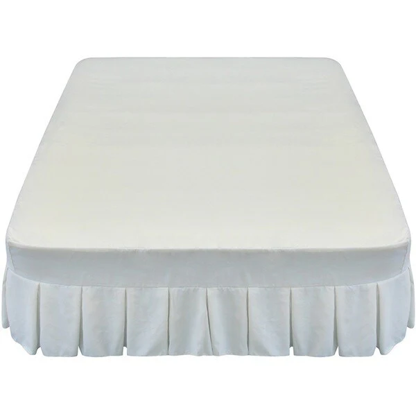 Altimair Queen Size Fabric Cover with Bedskirt