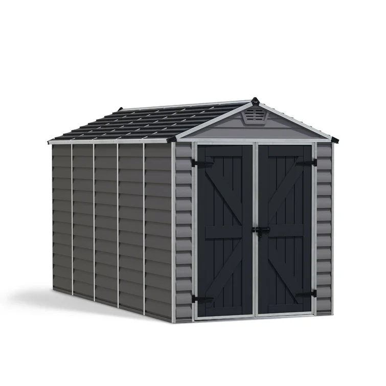 Skylight Polycarbonate Storage Shed