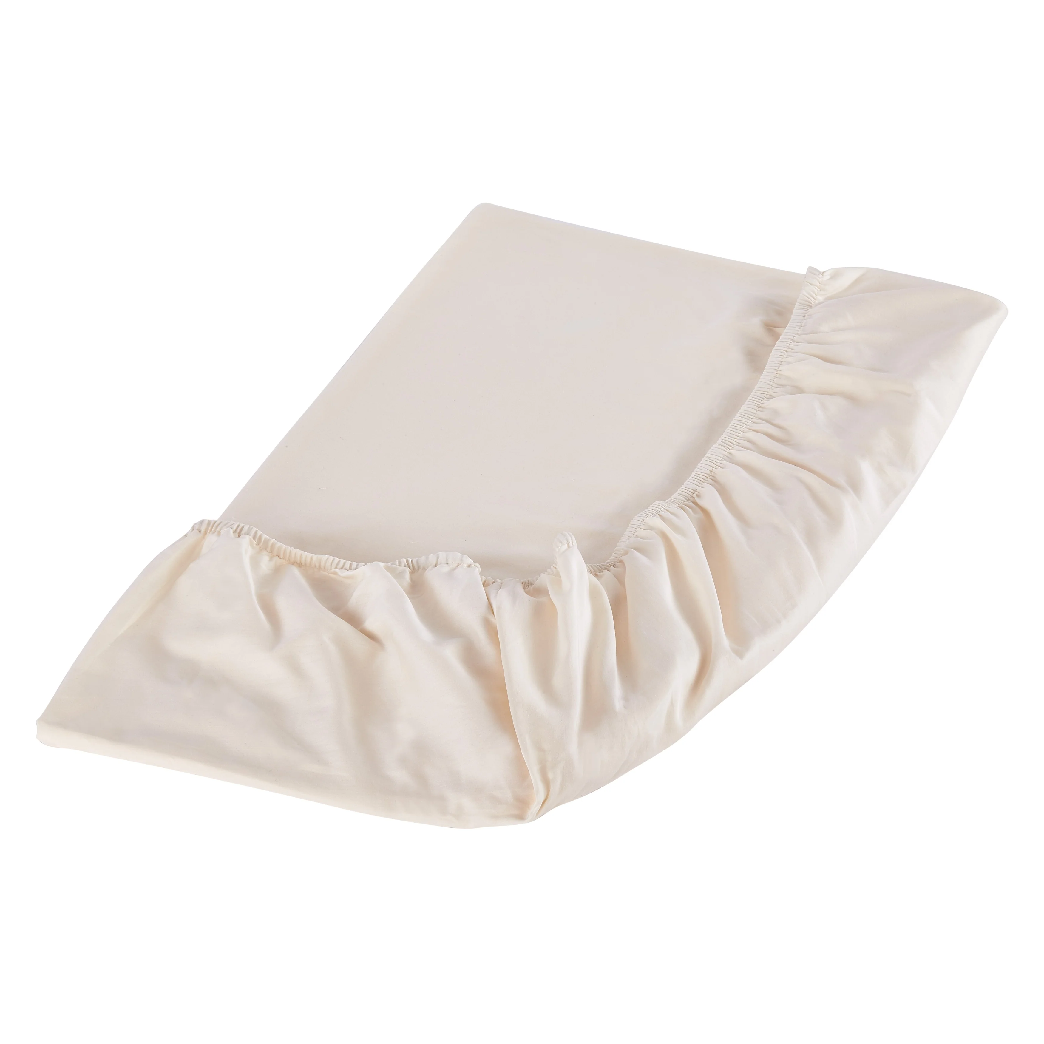 Sleep & Beyond Organic Cotton Sateen Sheet Set Ivory