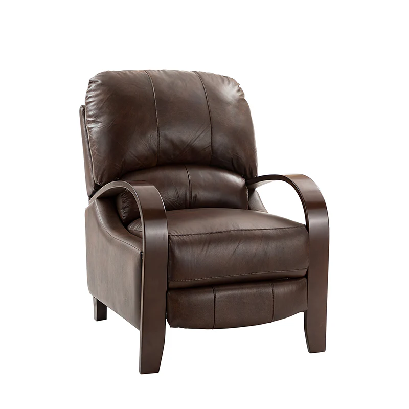 Melisa Genuine Leather Manual Recliner