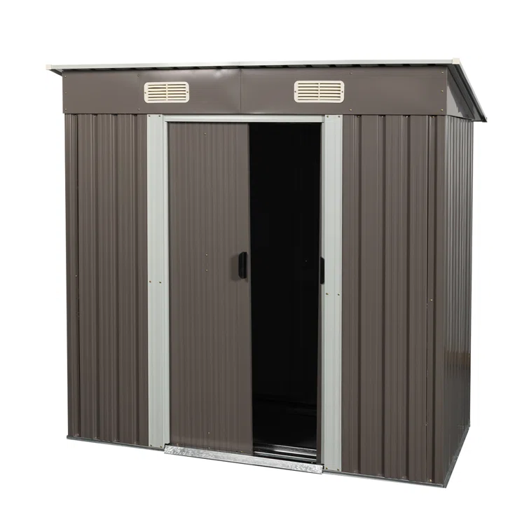 6 ft. x 4 ft. Metal Tool Shed