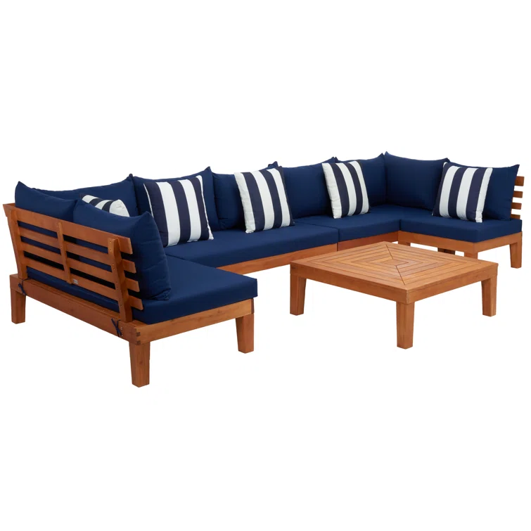 Tokarz 5 - Person Outdoor Seating Group with Cushions