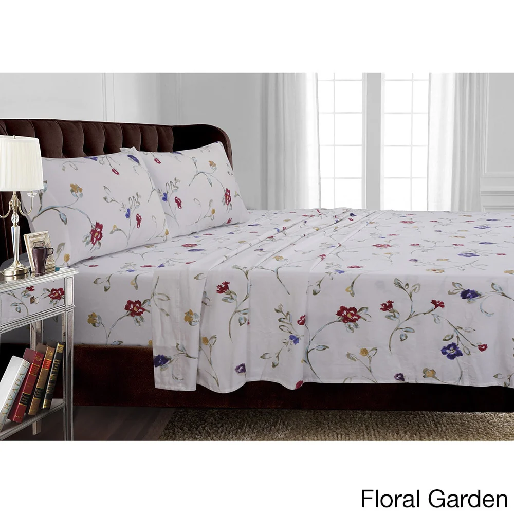 Flannel 170-GSM Printed Pillowcases (Set of 2)