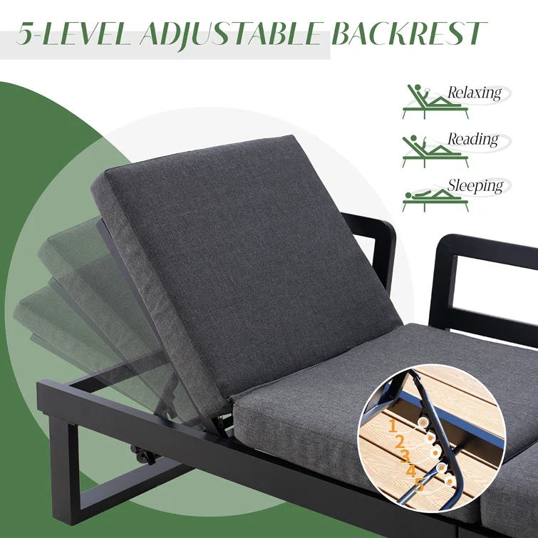Nuoyi 6 - Person Outdoor Seating Group with Cushions