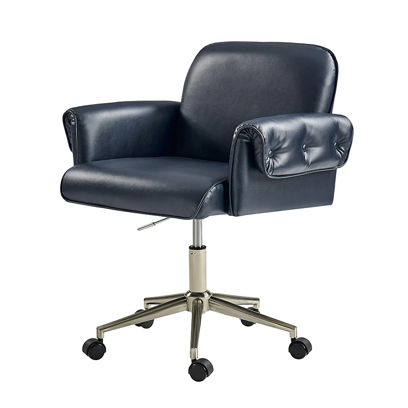 Ernst Modern Fabric Leather Swivel Task Chair