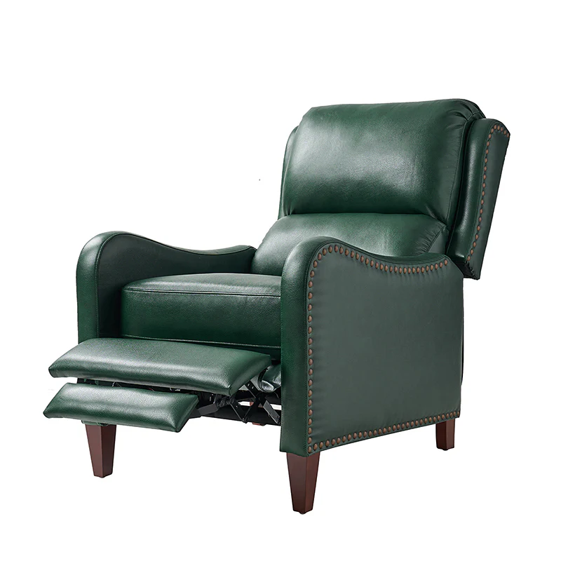 Deliat Genuine Leather Rocker Recliner