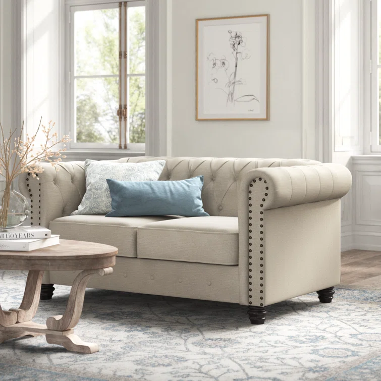 Provence 61'' Upholstered Loveseat