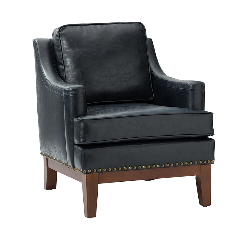 Christoph Vegan Leather Armchair