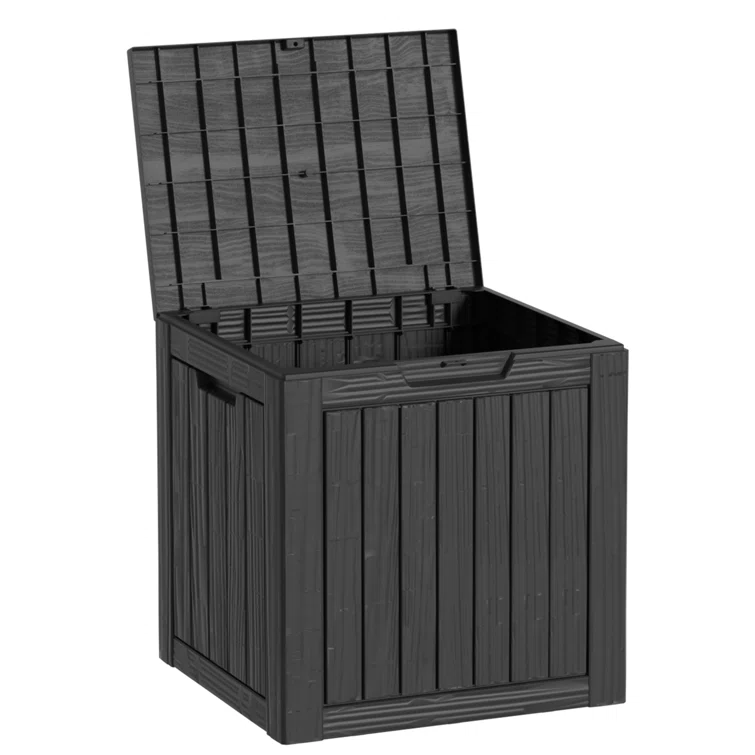 Emperic Design 17.09'' W 30 Gallons Water Resistant Resin Lockable Deck Box