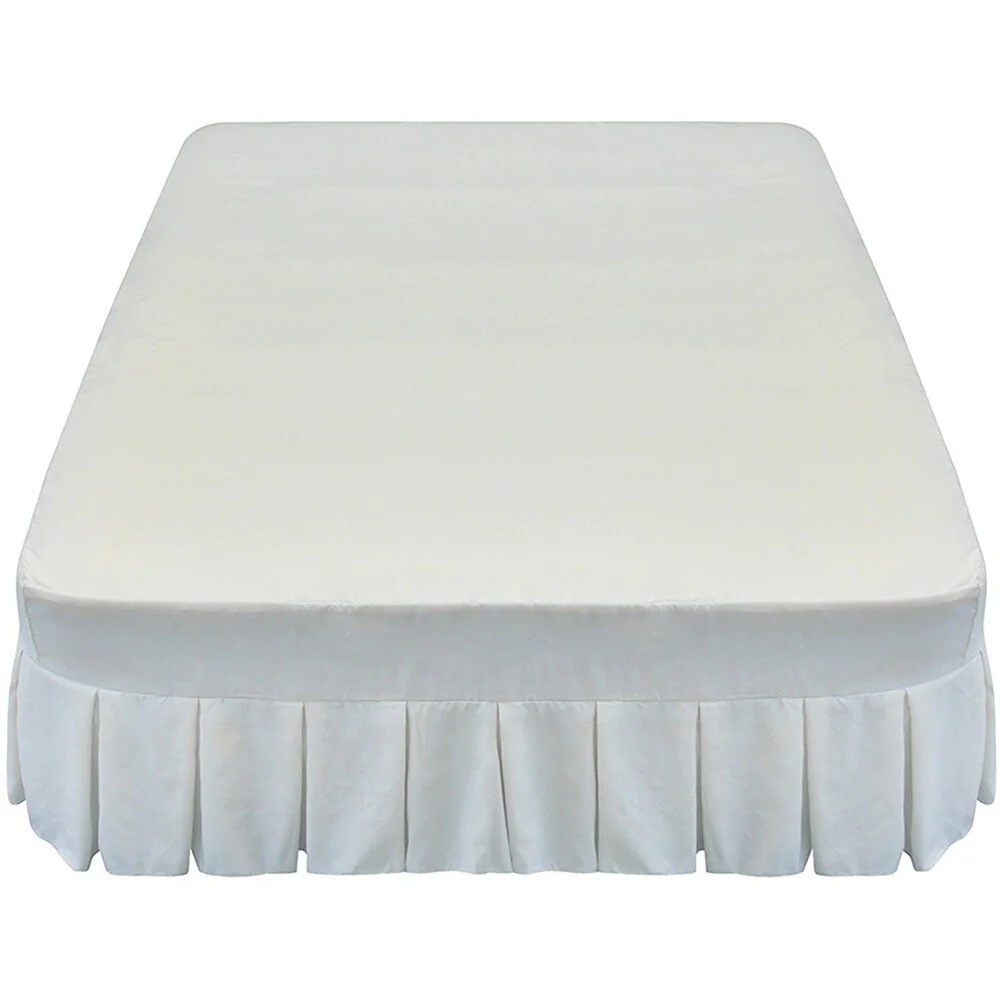 Altimair Full Size Fabric Cover with Bedskirt