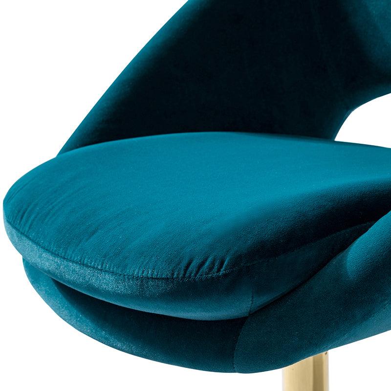 Ramona Velvet Upholstered Office Chair