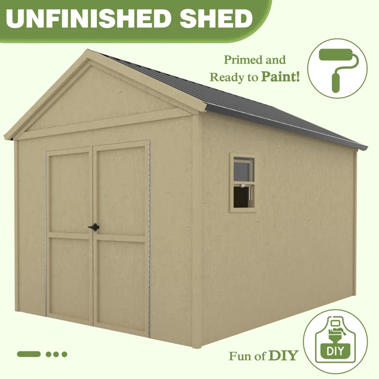 Wood Storage Shed