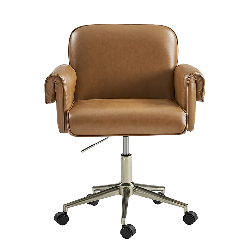 Ernst Modern Fabric Leather Swivel Task Chair