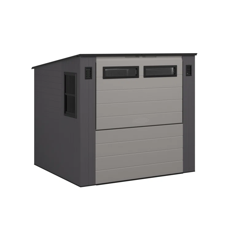 8 ft. x 7 ft. Cabana Entertainment Shed