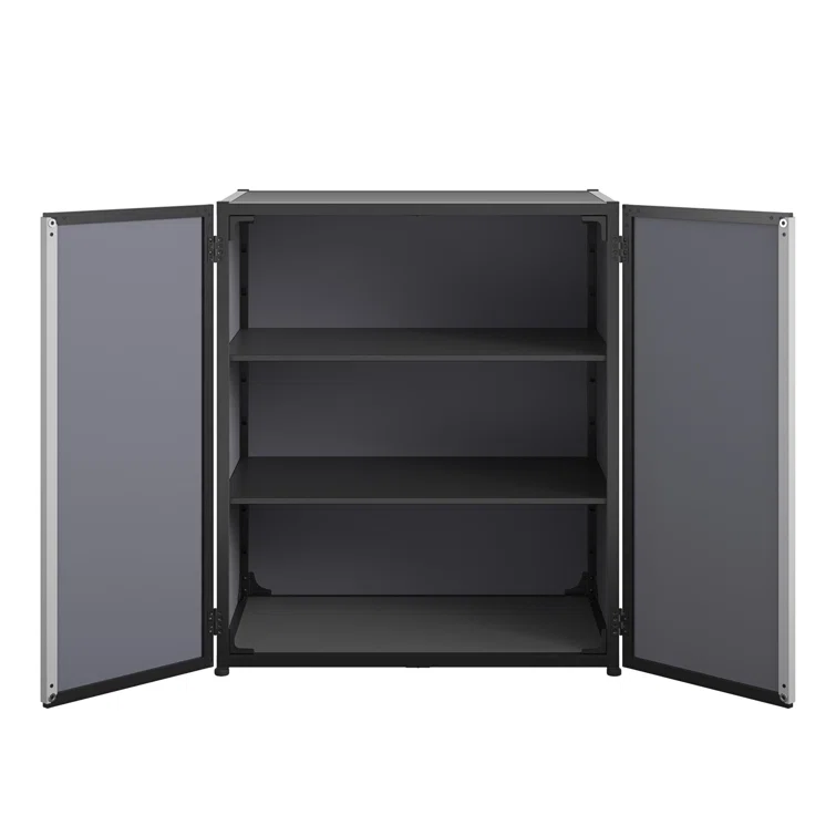 Aluminum Single Storage Cabinet ( 35" H x 29.76" W x 18.7" D)